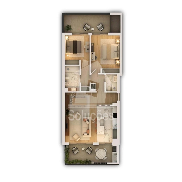 Apartamento T3 para Venda em Portimão Foto 12