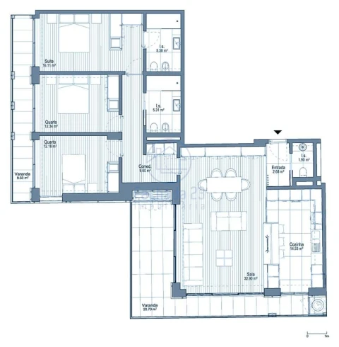 Apartamento T3 para Venda em Santa Marinha e São Pedro da Afurada