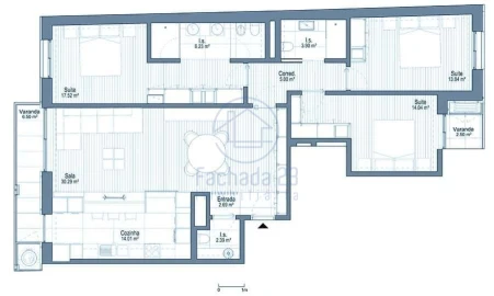 Apartamento T3 para Venda em Santa Marinha e São Pedro da Afurada