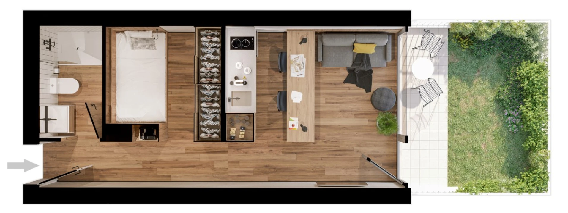 Apartamento para Venda em Bonfim Planta 2