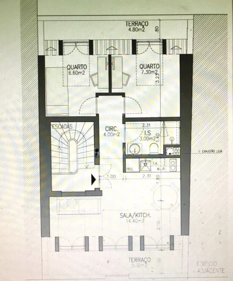 Apartamento T2 para Venda em São Vicente
