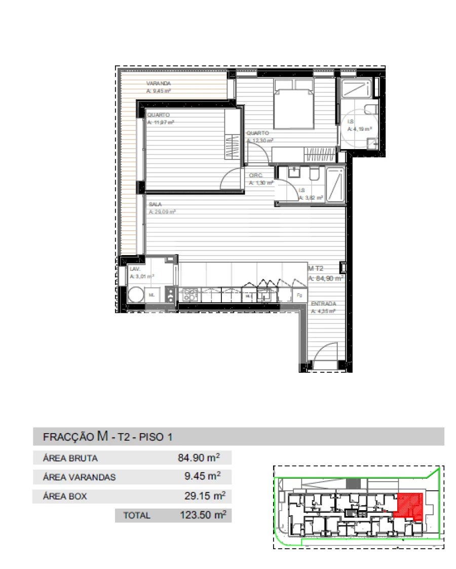 Apartamento T2 para Venda em Grijo Foto 11