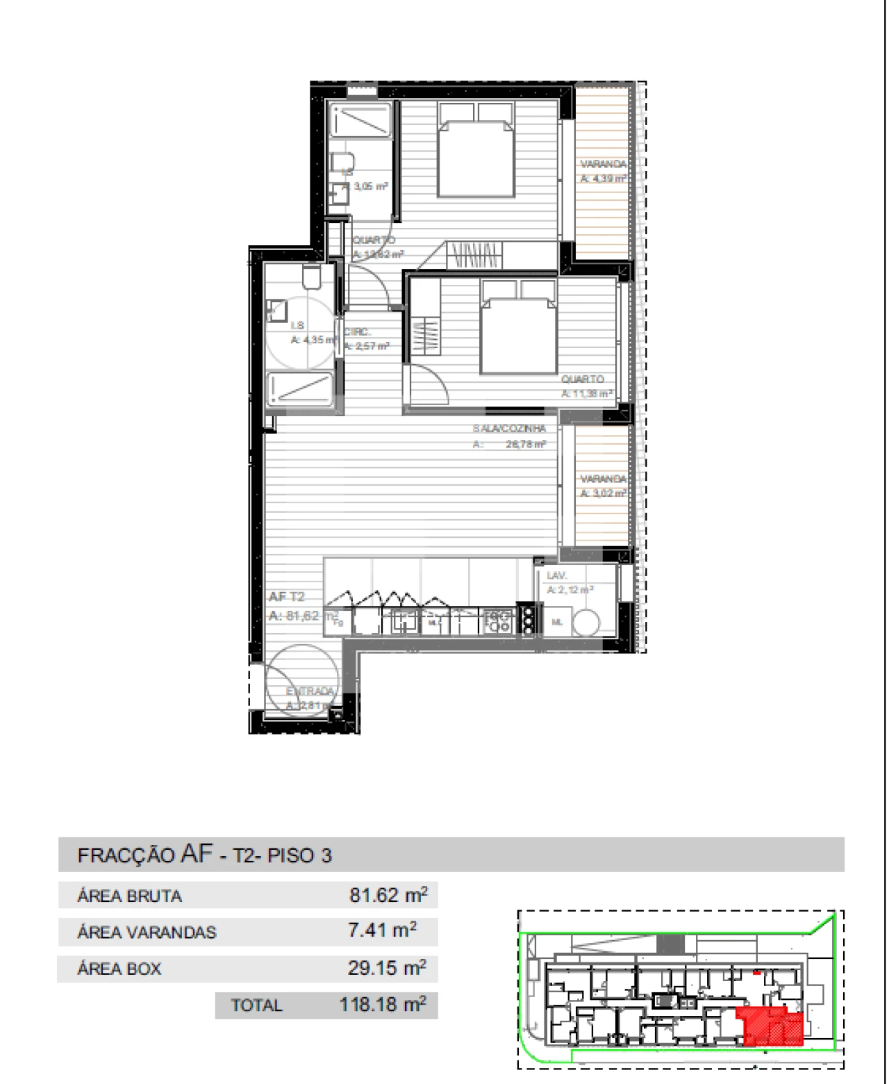 Apartamento T2 para Venda em Grijo Foto 18
