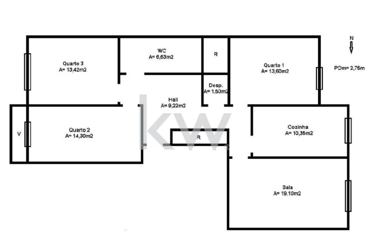 Apartamento T3 para Venda em Caparica e Trafaria Foto 29
