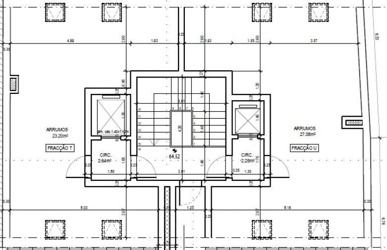 Apartamento T2 para Venda em Corroios Planta 2