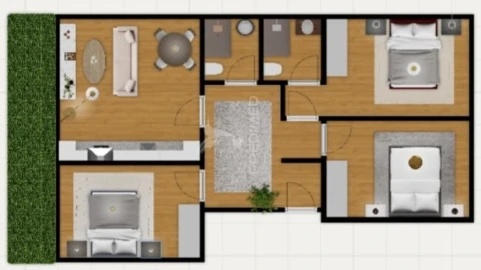 Apartamento T3 para Venda em Benfica