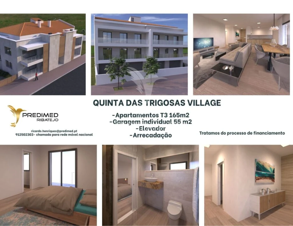Apartamento T3 para Venda em Achete, Azoia de Baixo e Póvoa de Santarém Foto 17