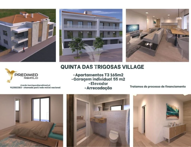 Apartamento T3 para Venda em Achete, Azoia de Baixo e Póvoa de Santarém Foto 17