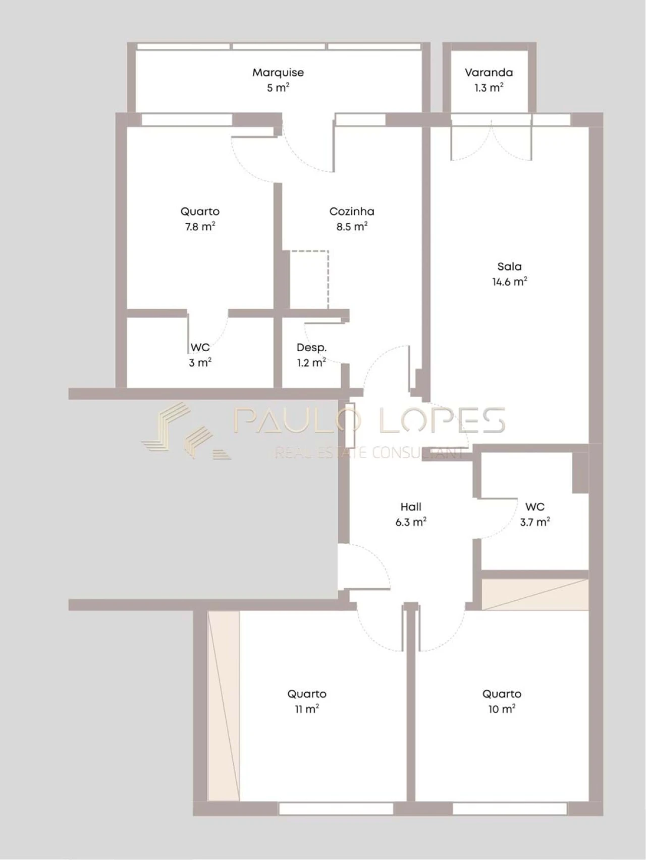 Apartamento T3 para Venda em São Domingos de Benfica Foto 16