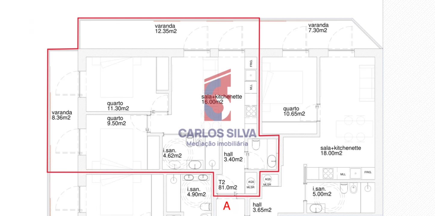Apartamento T2 para Venda em Chafe Foto 15
