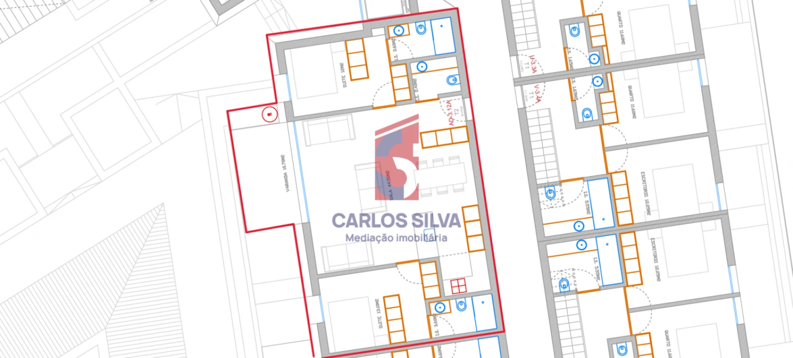 Apartamento T2 para Venda em Esposende, Marinhas e Gandra Foto 6