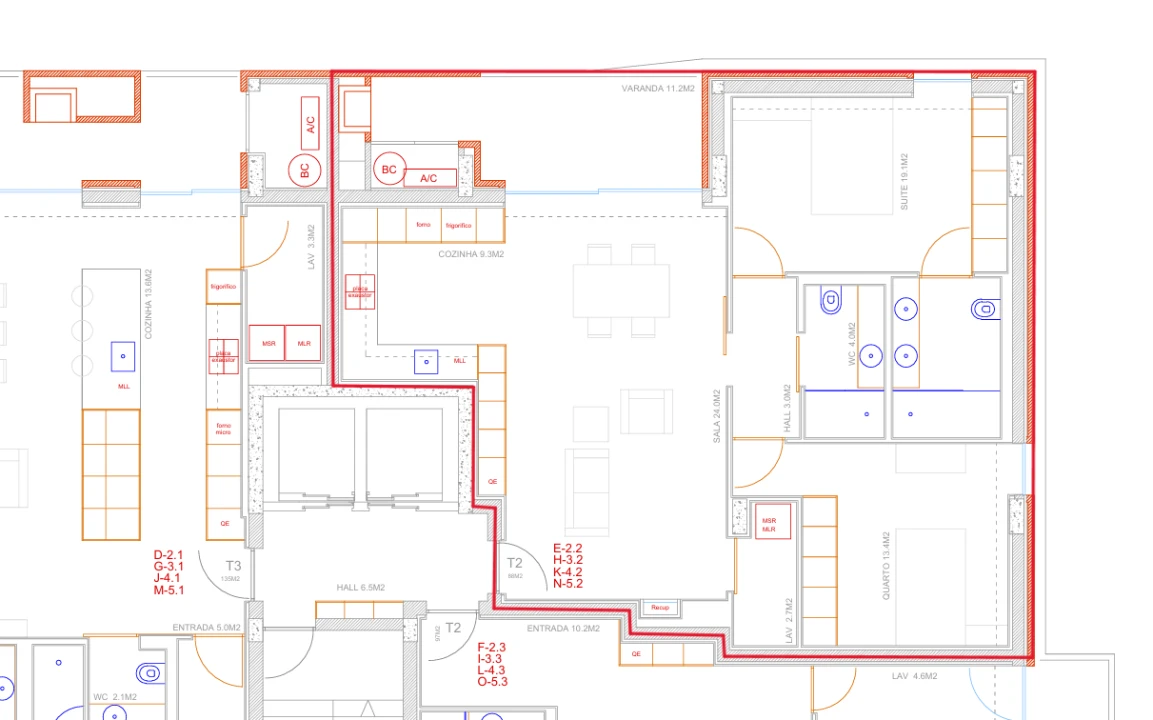 Apartamento T4 para Venda em Costa Foto 40