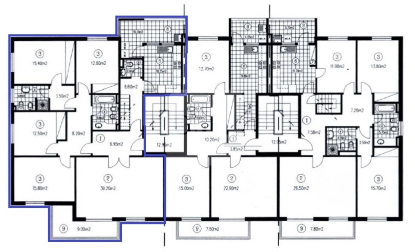 Apartamento T4 para Venda em Nossa Senhora da Conceição, São Pedro e São Dinis Foto 25