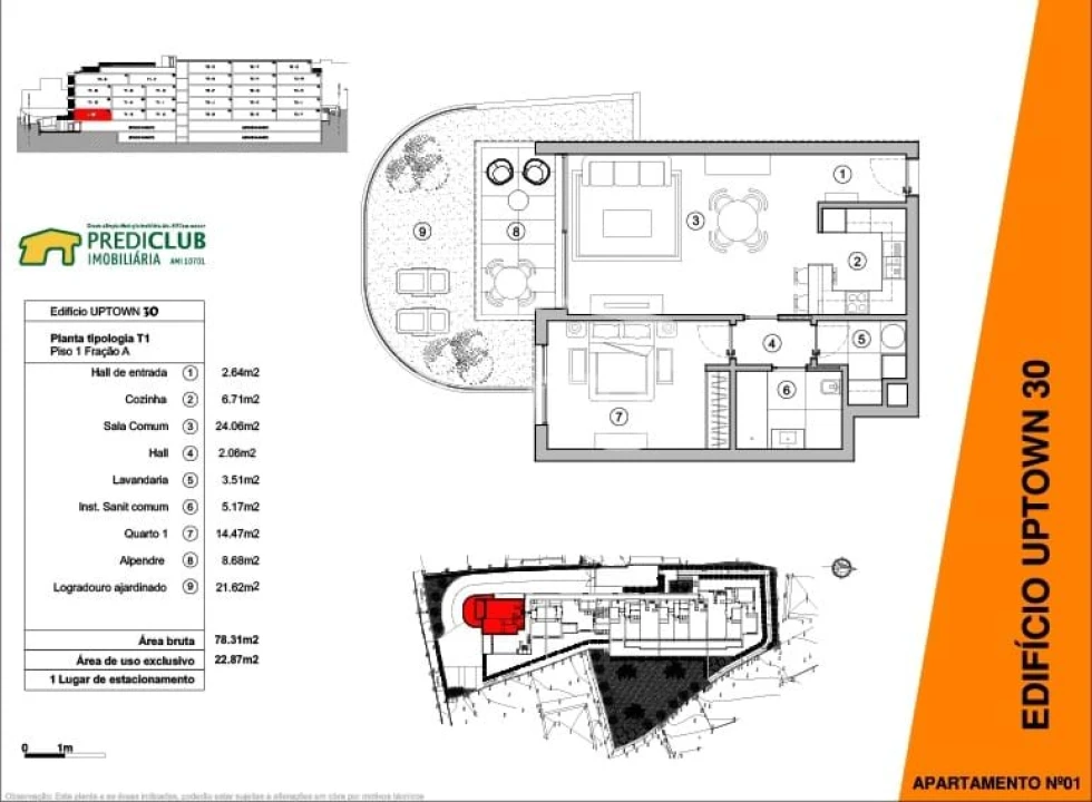 Apartamento T1 para Venda em Machico Foto 2
