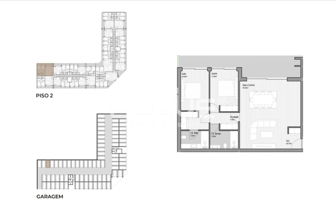 Apartamento T2 para Venda em Fânzeres e São Pedro da Cova Foto 16