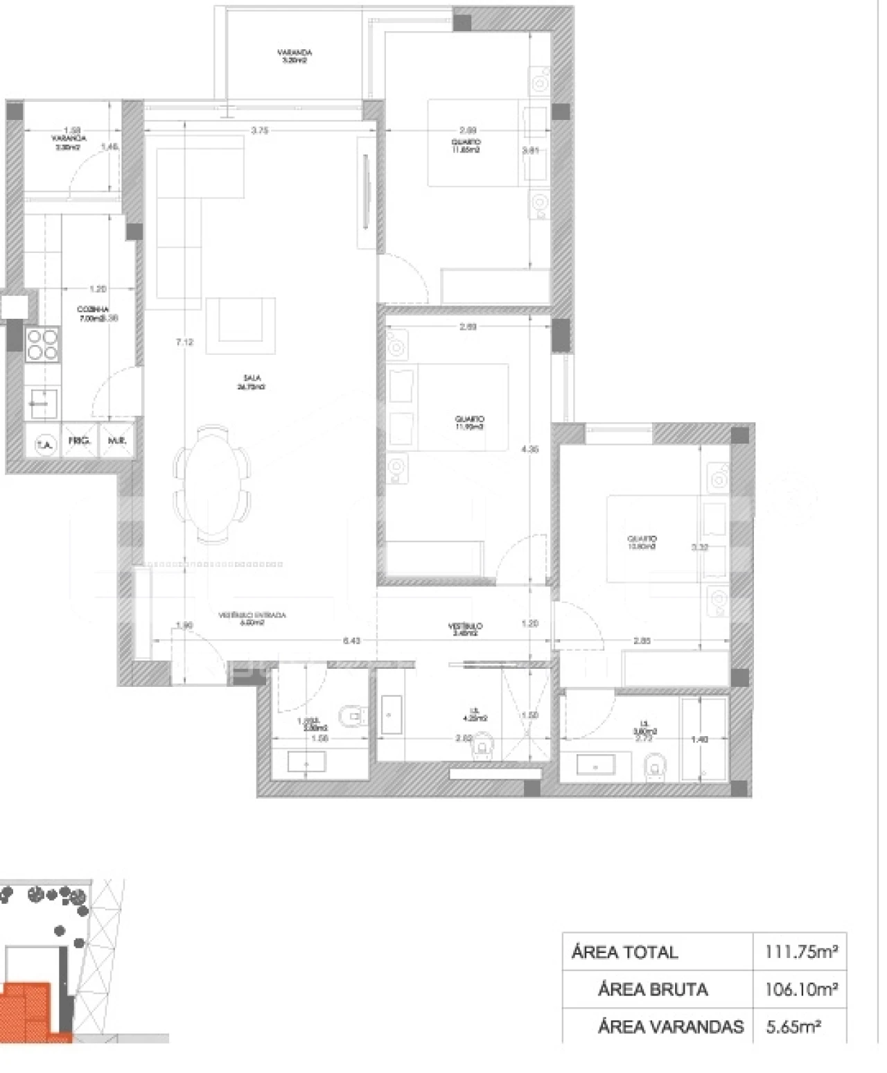 Apartamento T3 para Venda em Bonfim Foto 21