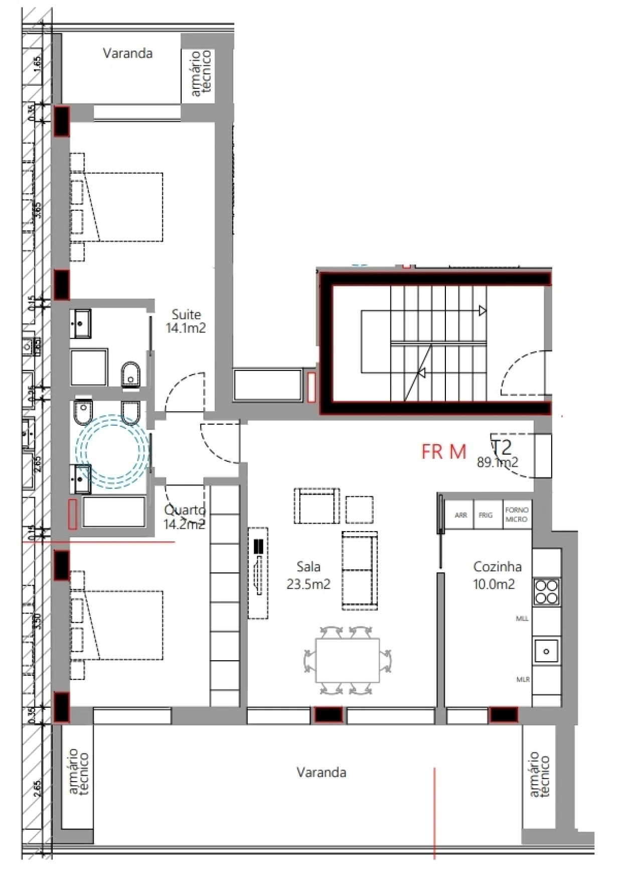 Apartamento T2 para Venda em Santo Antonio dos Olivais Foto 7