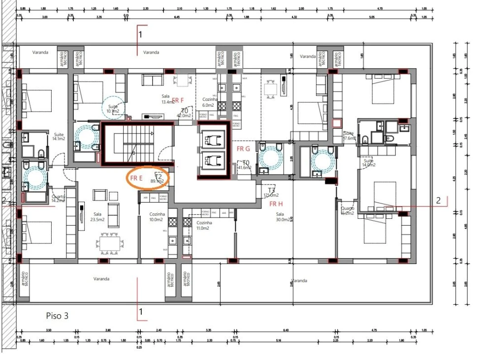 Apartamento T2 para Venda em Santo Antonio dos Olivais Foto 9