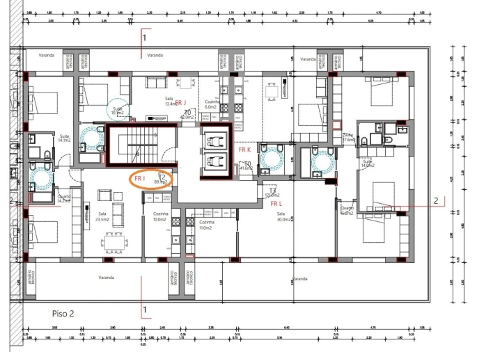 Apartamento T2 para Venda em Santo Antonio dos Olivais Foto 9