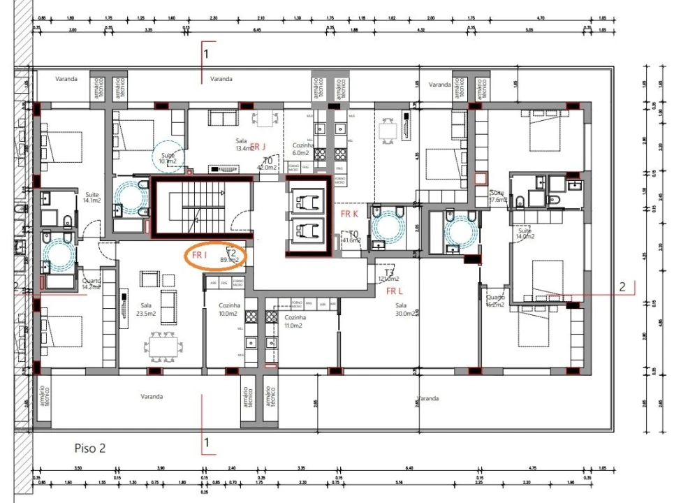 Apartamento T2 para Venda em Santo Antonio dos Olivais Foto 9