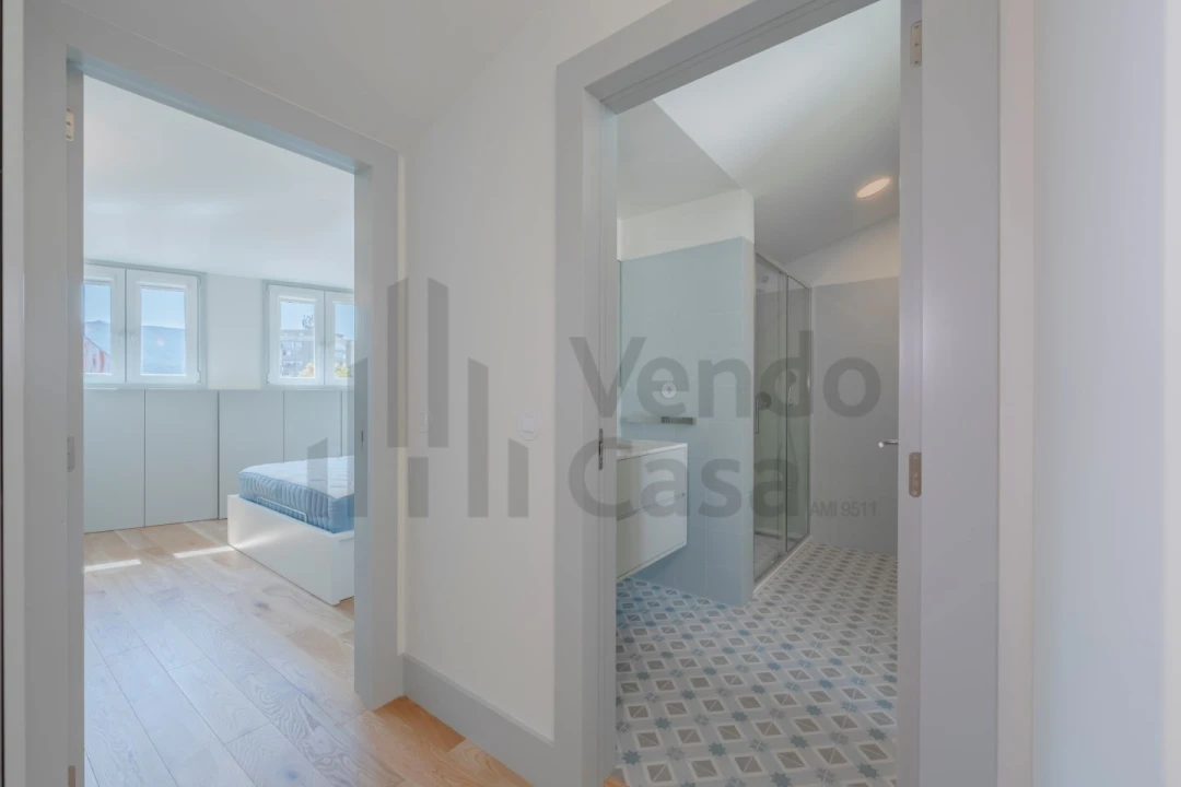 Apartamento T1 para Arrendamento em São Vitor (Braga) Foto 9