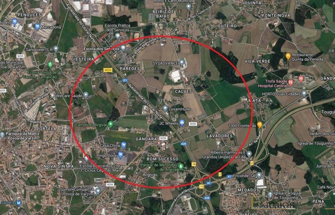 Terreno para Venda em Póvoa de Varzim, Beiriz e Argivai Foto 1
