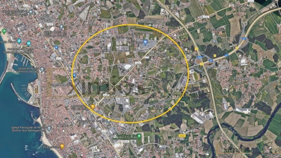 Terreno para Venda em Póvoa de Varzim, Beiriz e Argivai
