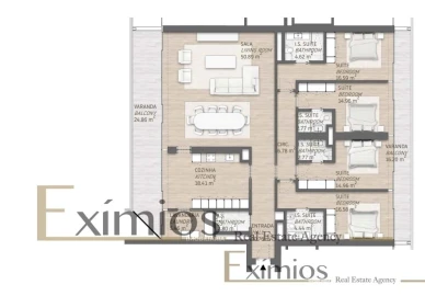 Apartamento T4 para Venda em Quarteira