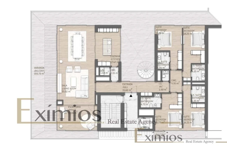 Apartamento T4 para Venda em Quarteira Foto 25
