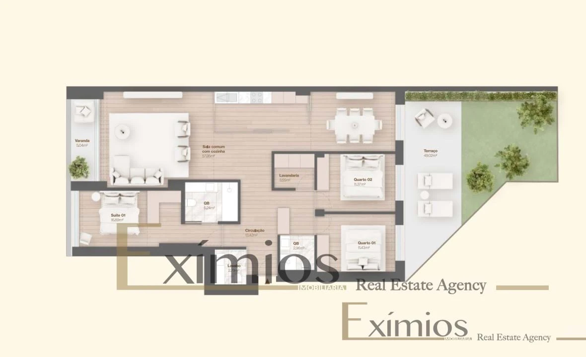 Apartamento T3 para Venda em Vila do Conde Foto 29