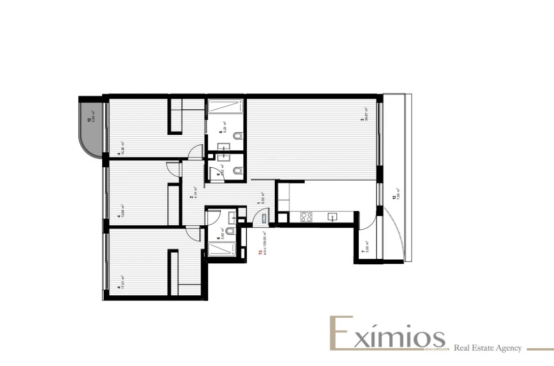 Apartamento T3 para Venda em Póvoa de Varzim, Beiriz e Argivai Foto 6
