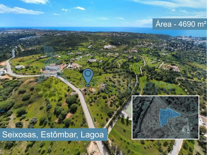 Terreno para Venda em Estômbar e Parchal Foto 2