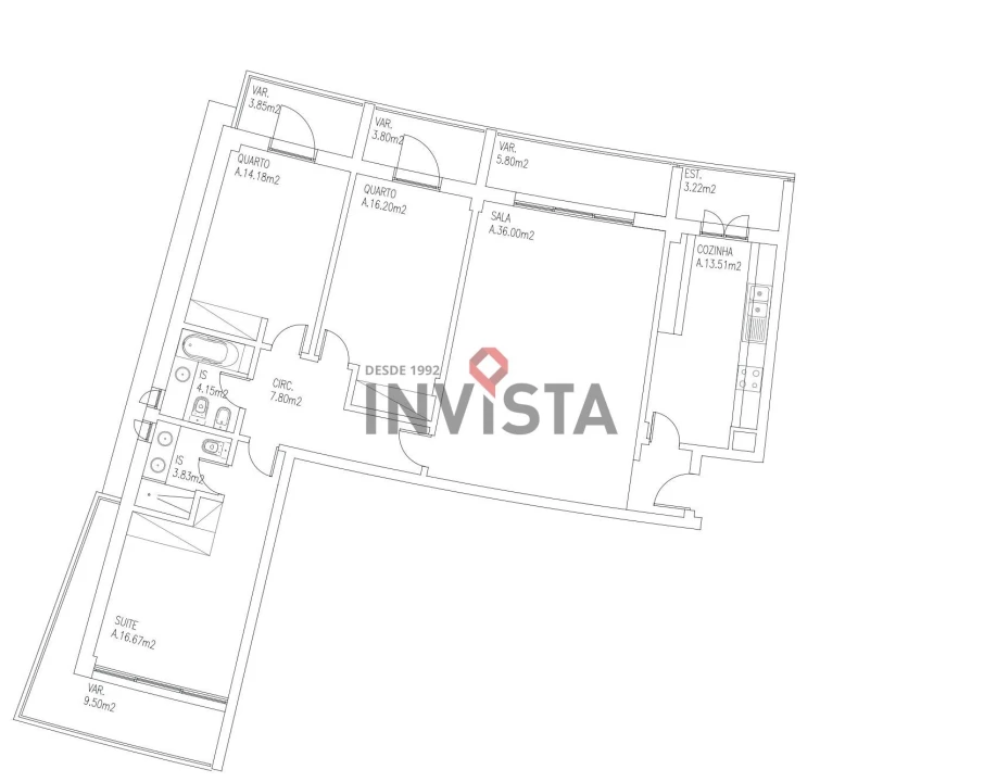 Apartamento T3 para Venda em Vila Franca de Xira Foto 38