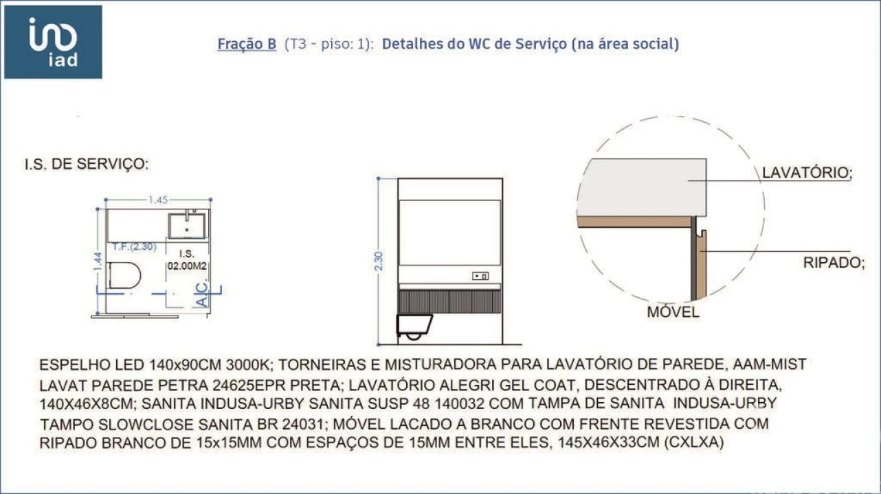 Apartamento T3 para Venda em Requeixo, Nossa Senhora de Fátima e Nariz Foto 20