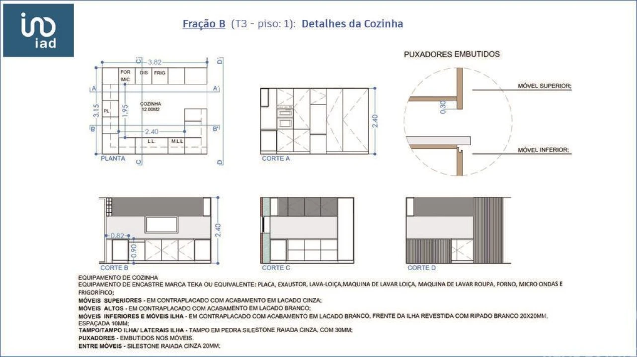 Apartamento T3 para Venda em Requeixo, Nossa Senhora de Fátima e Nariz Foto 15