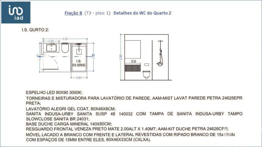 Apartamento T3 para Venda em Requeixo, Nossa Senhora de Fátima e Nariz Foto 19