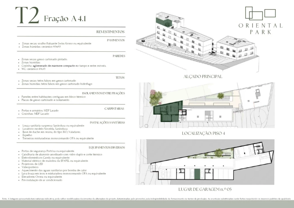 Apartamento T1 para Venda em Campanhã Planta 2
