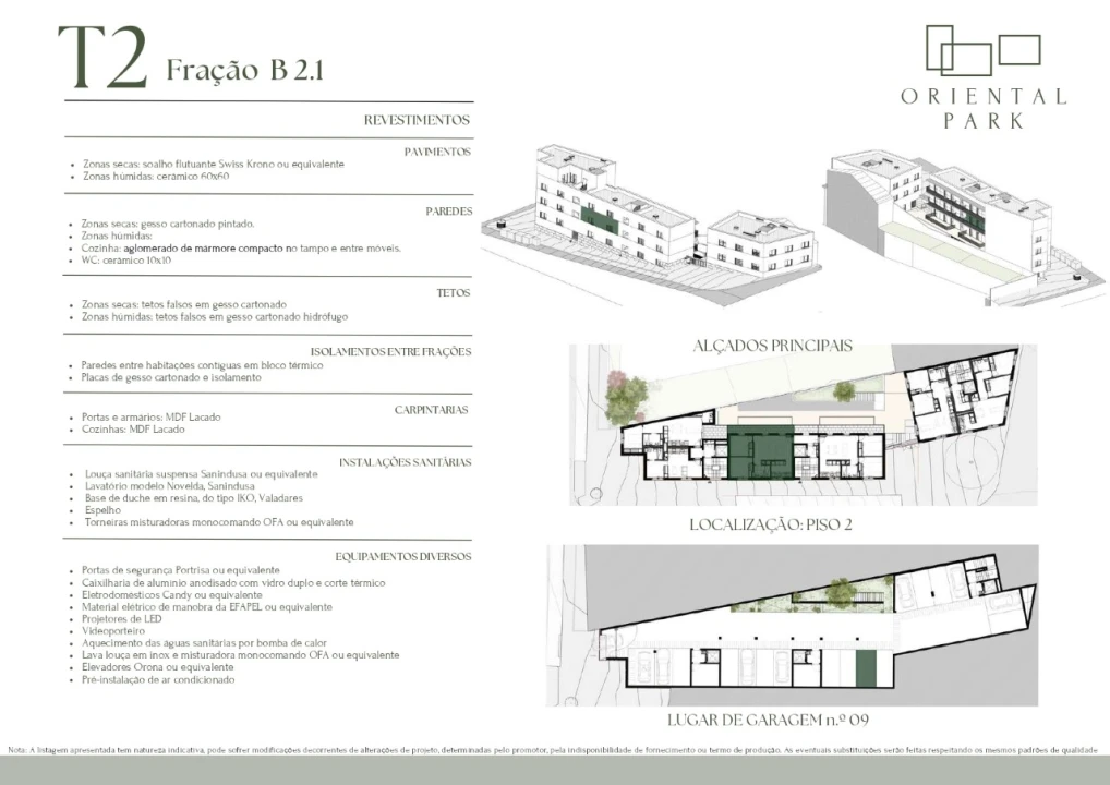 Apartamento T1 para Venda em Campanhã Planta 8