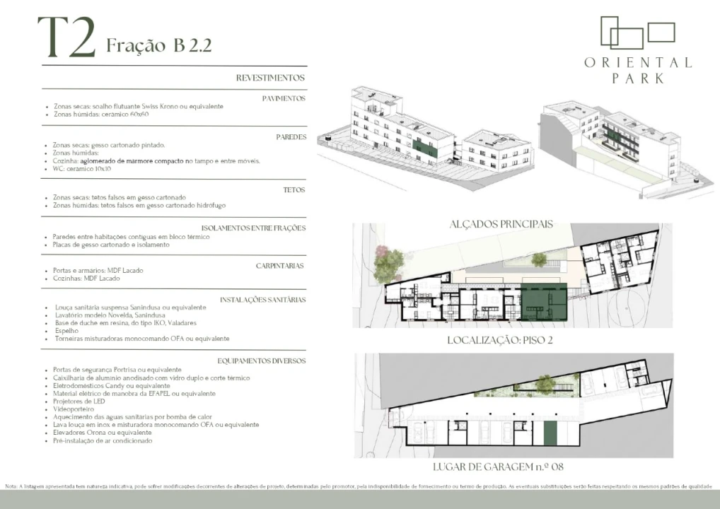 Apartamento T1 para Venda em Campanhã Planta 9
