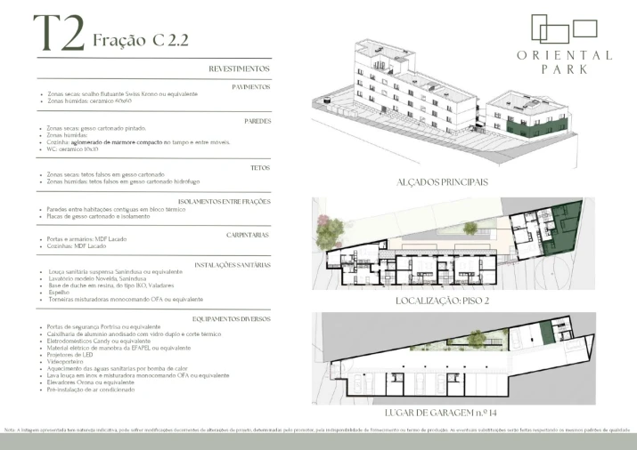 Apartamento T1 para Venda em Campanhã Planta 17