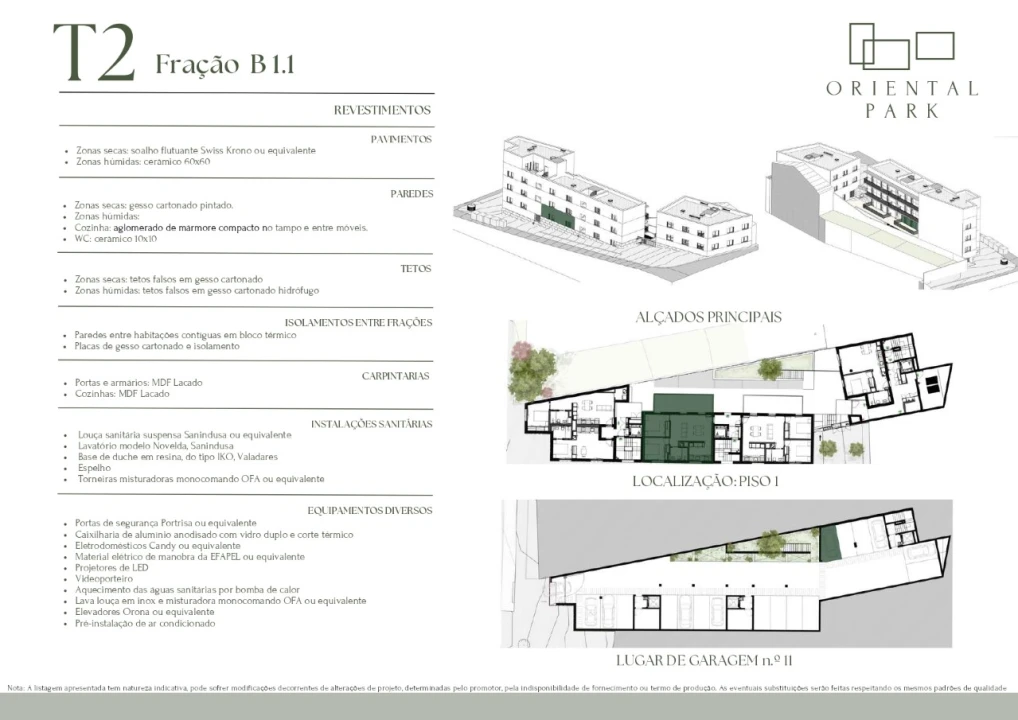 Apartamento T2 para Venda em Campanhã Planta 3