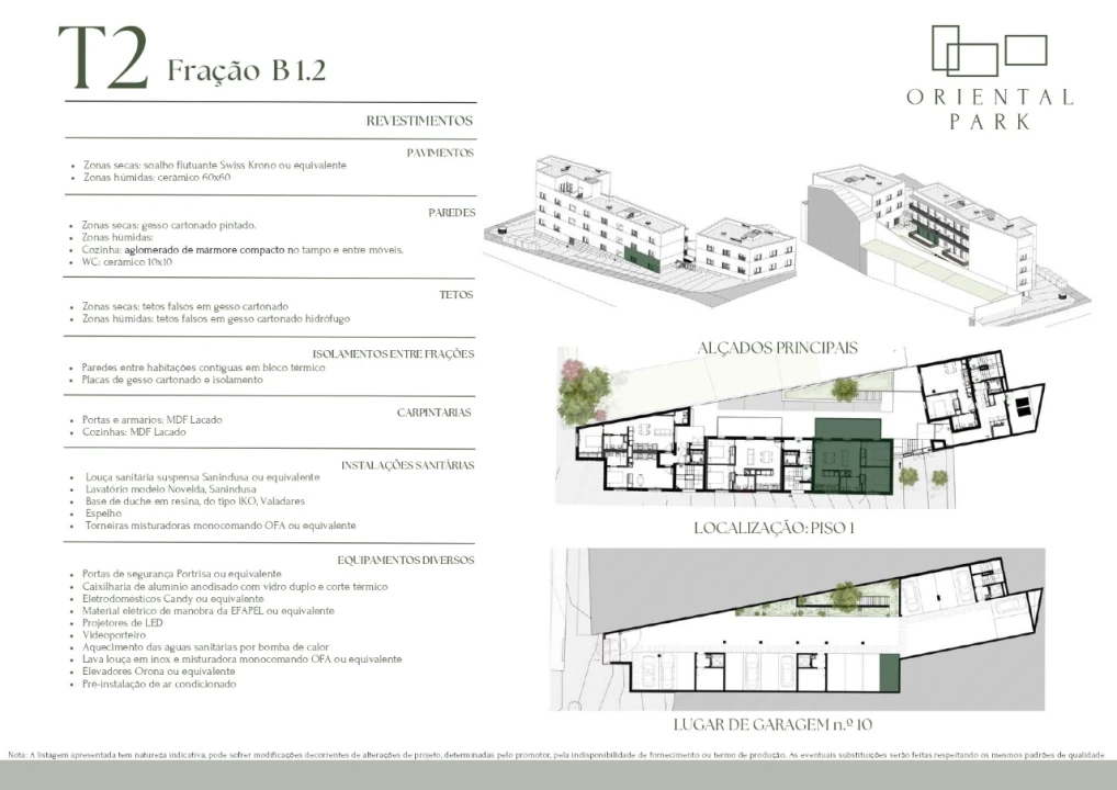 Apartamento T2 para Venda em Campanhã Planta 6