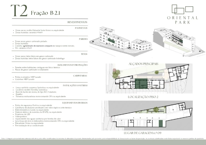 Apartamento T2 para Venda em Campanhã Planta 8