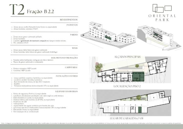 Apartamento T2 para Venda em Campanhã Planta 9