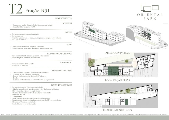 Apartamento T2 para Venda em Campanhã Planta 12