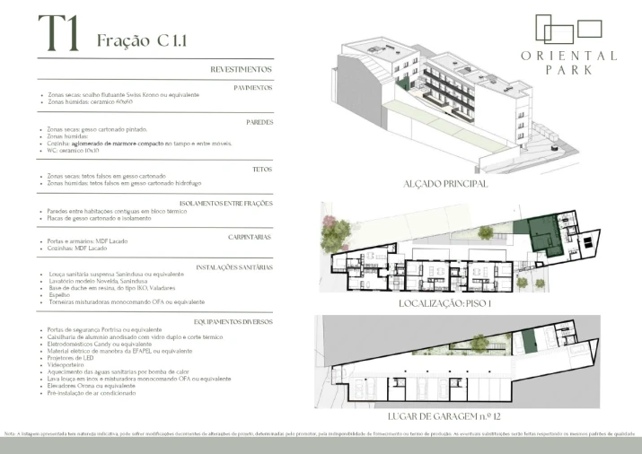 Apartamento T2 para Venda em Campanhã Planta 13