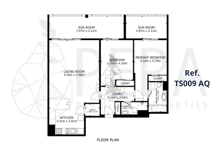 Apartamento T2 para Venda em Portimão Foto 5
