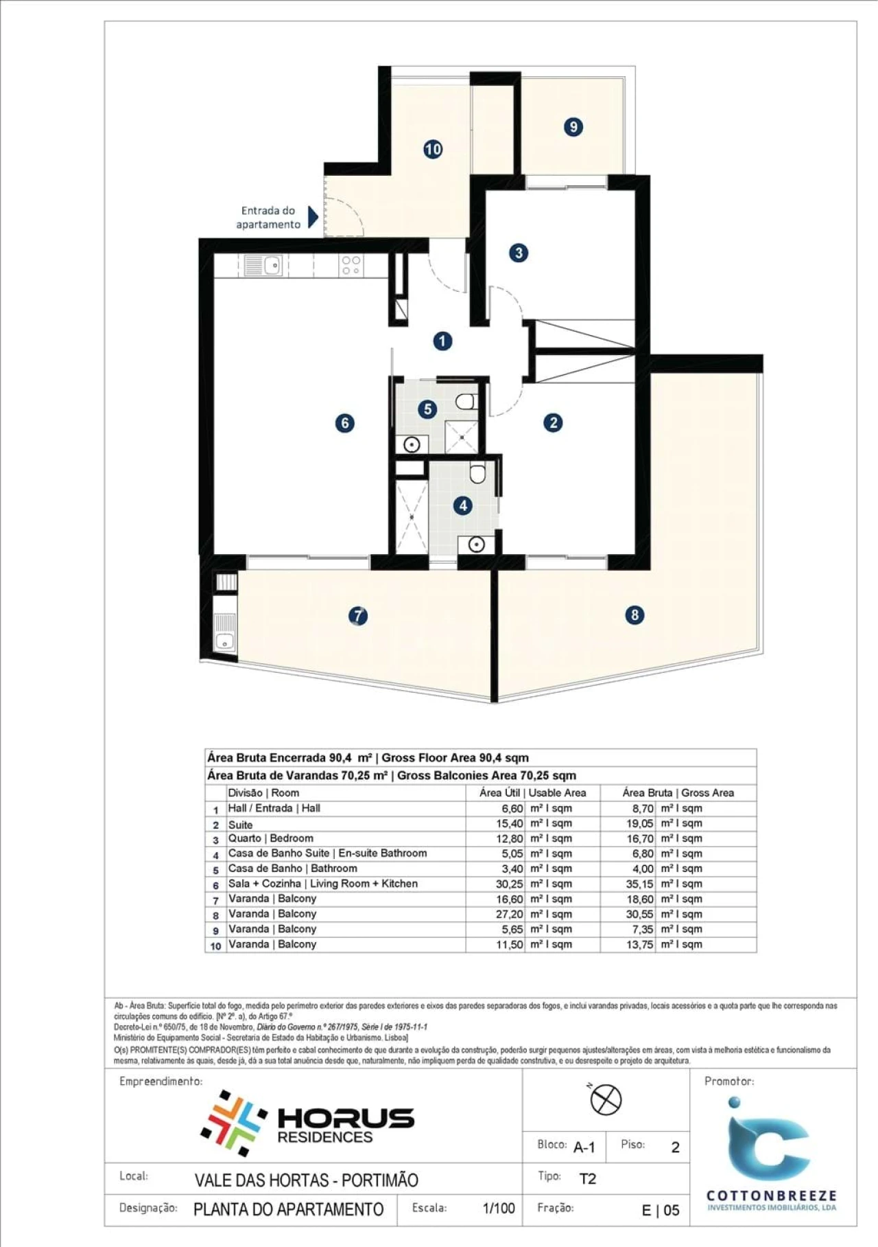 Apartamento T2 para Venda em Portimão Foto 24