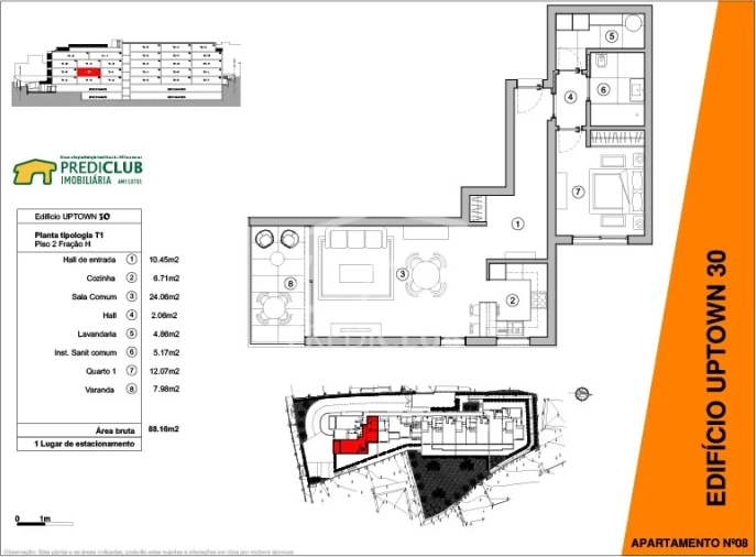 Apartamento T1 para Venda em Machico Foto 2