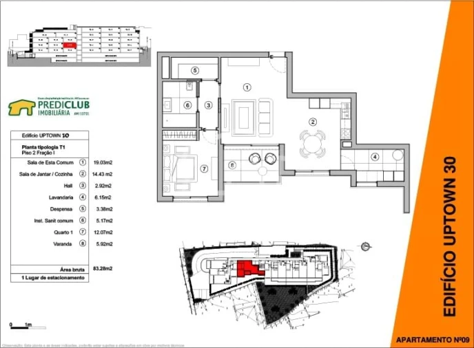 Apartamento T1 para Venda em Machico Foto 2
